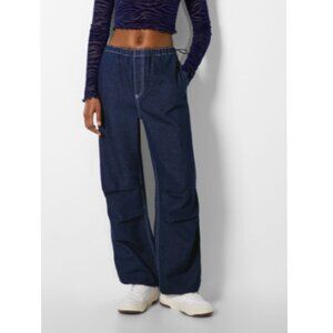 Bershka parachute jogger pants